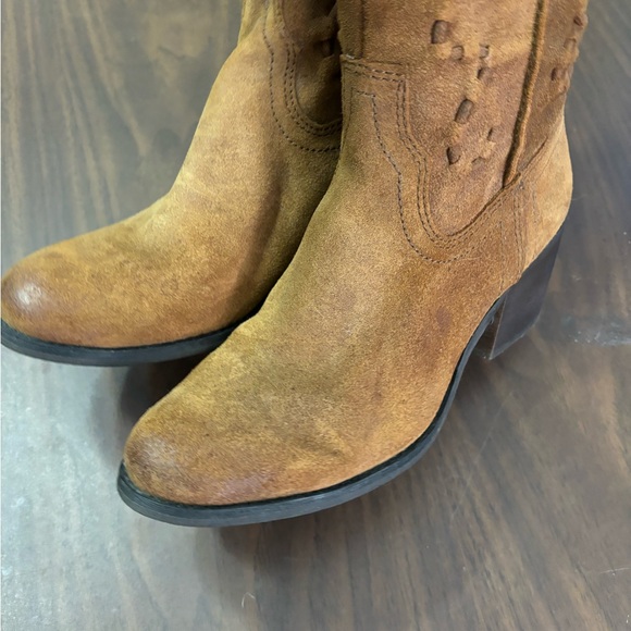 Carlos by Carlos Santana Noble over the knee tan suede boot 7 - Picture 14 of 16